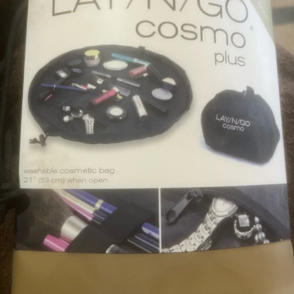 Cosmo Plus Black Cosmetic Organizer